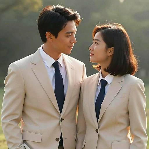 Elegant Romantic Forest Portrait