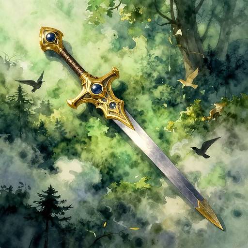 Sacred Neural Network Artifact Weapon