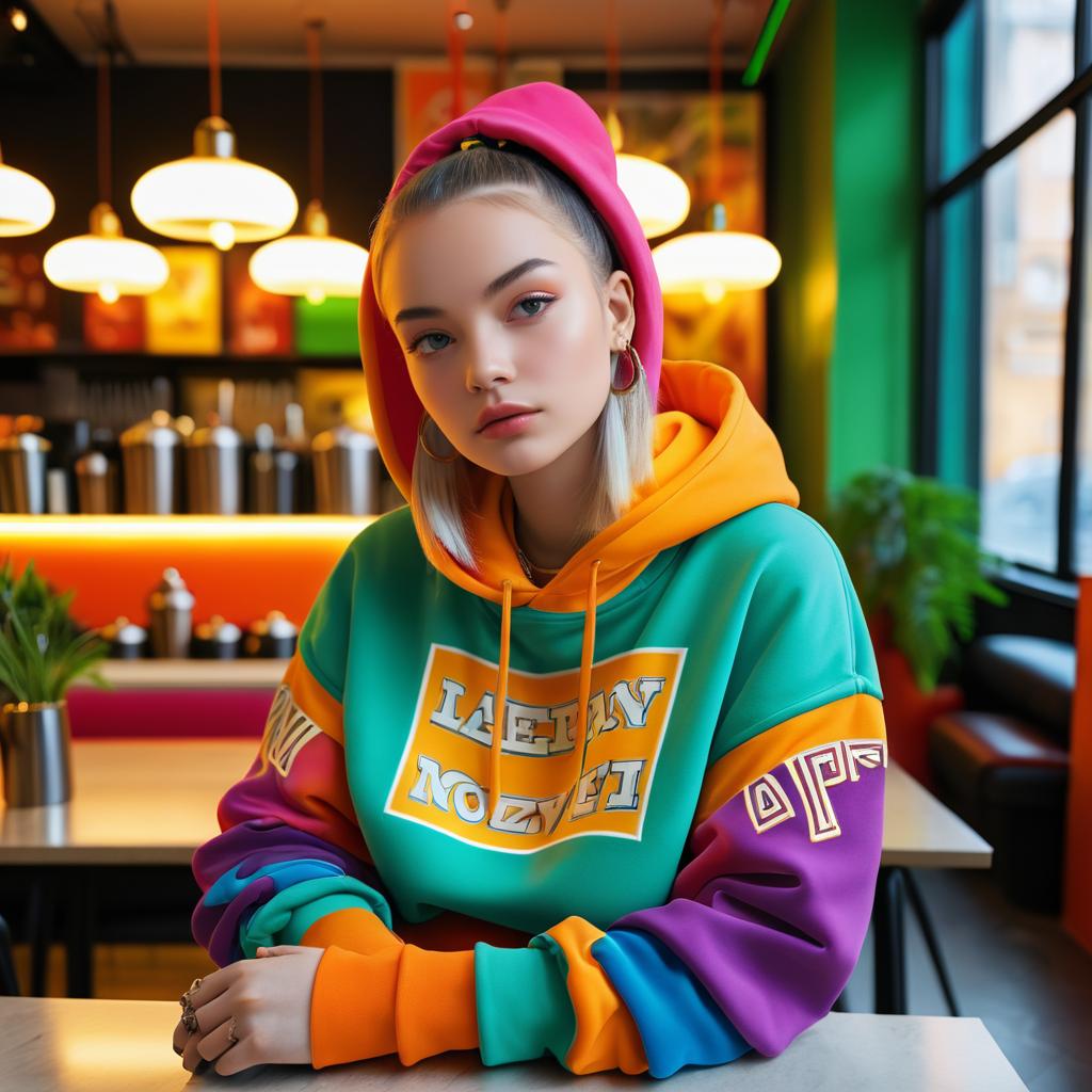 Urban Chic: Streetwear Fashion in Café