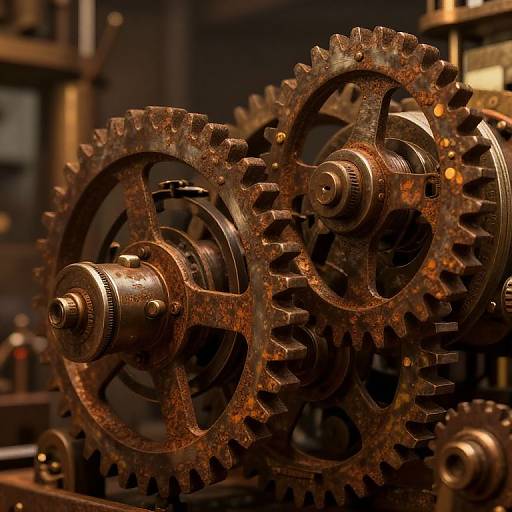 Steampunk Mechanical Process Sequence