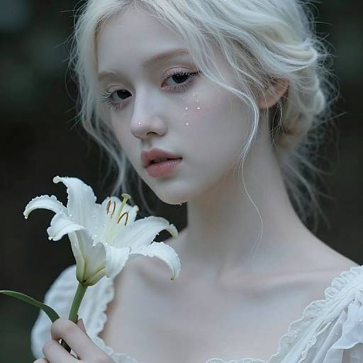 Hyperrealistic Timeless Beauty Portrait