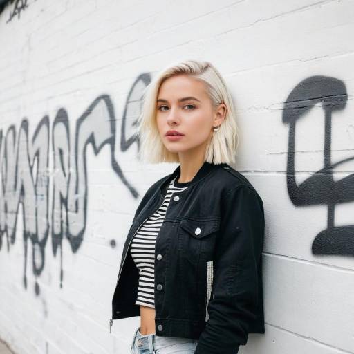 Urban Fashion Portrait of Young Woman