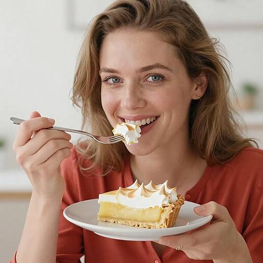 Joyful Moment with Lemon Meringue Pie