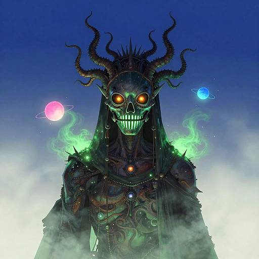 Surreal Mutated Nomad Portrait