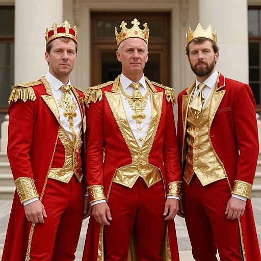 Three Kings Adult Costume Group