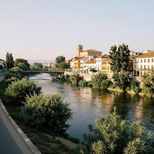 Valladolid Riverside Morning View