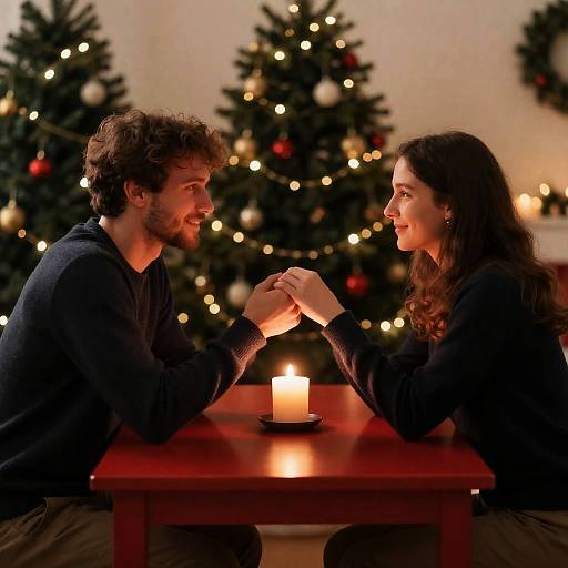 Cozy Candlelit Dinner for Two