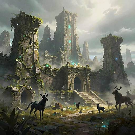 Enchanted Ruined Fantasy Kingdom