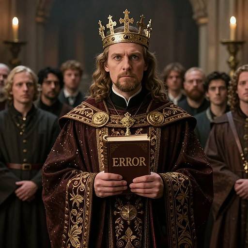 Dark Priest with Error Book