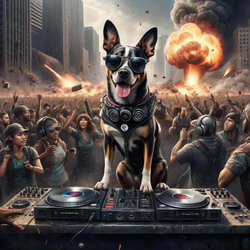 DJ Dog Playing Music at Urban Explosion Party