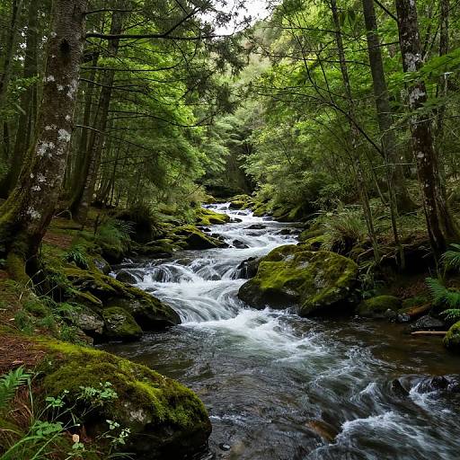 Shimna River in Tollymore Forest