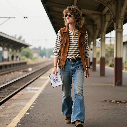 70s Bohemian Wanderer Style