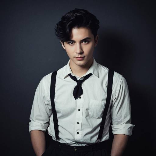 Vintage 1950s Young Glen Cosplay Image