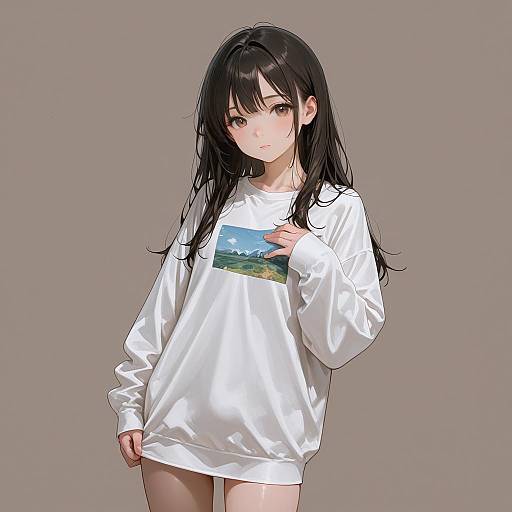 Stunning Solo Portrait of a Girl