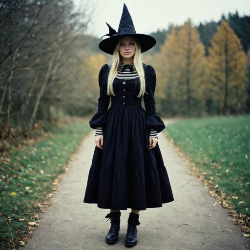 Agatha Harkness Witch in Black Dress