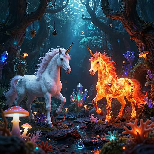 Harmony in a Magical Underwater Realm