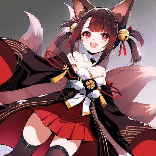 Illustration of Akagi-chan (azur lane), azur lane in the style of Island (kossori)