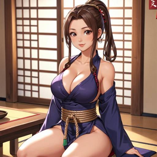 Ninja Girl in Revealing Attire