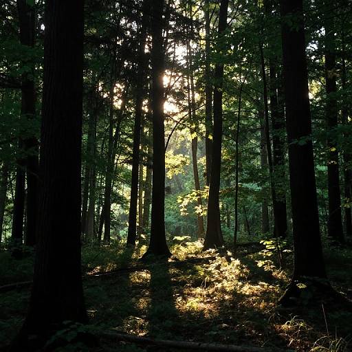 Whispering Shadows of Dusk Forest