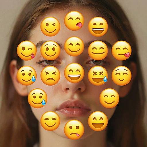 Face Transforming into Expressive Emojis