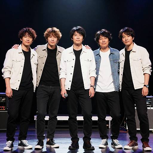 Diverse Musicians Performing on Stage