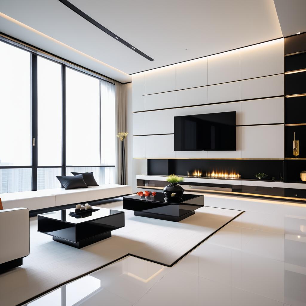 Luxurious Modern Japanese Apartment Design