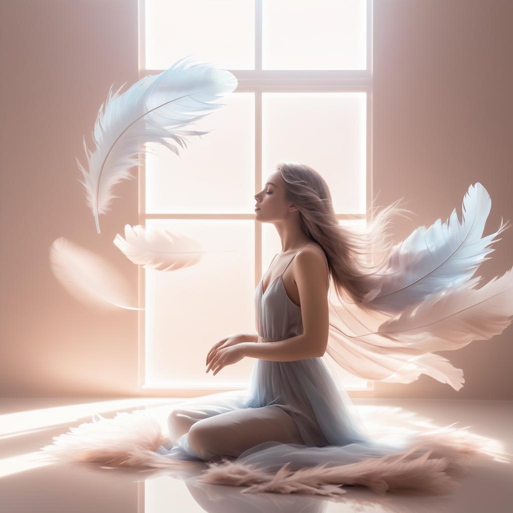 Ethereal Dreams: A Serene Art Series