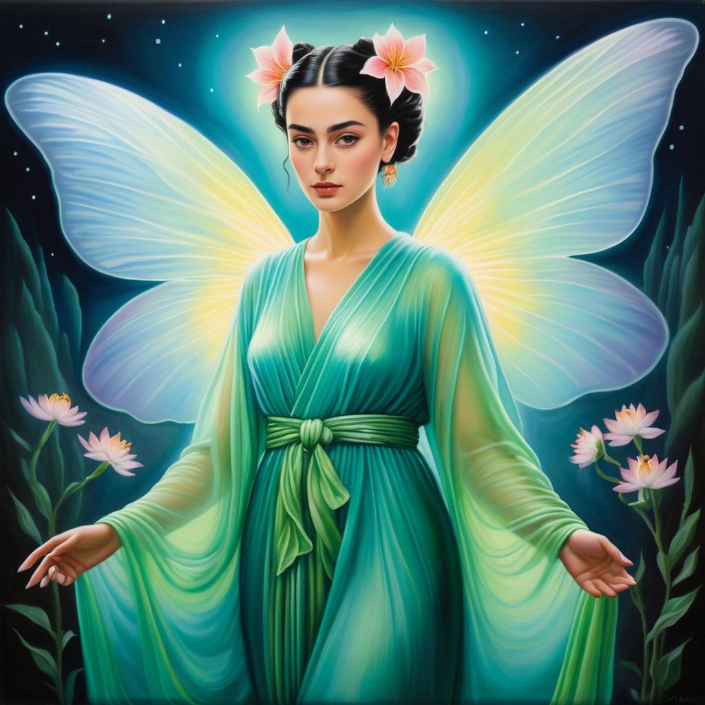 Ethereal Fairy in Dreamlike Realism