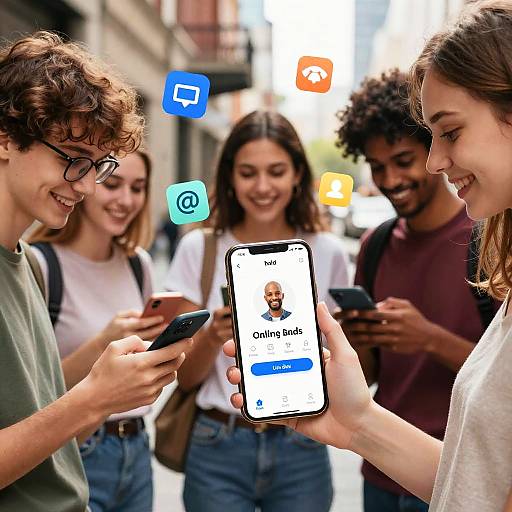 Diverse Group Exploring Bald Filter App