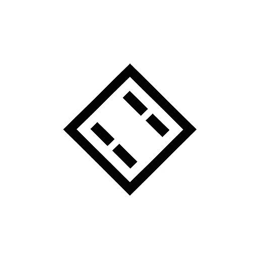 Minimalist Geometric Trust Symbol