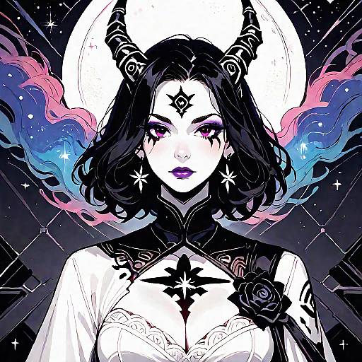 Ethereal Otherworldly Goddess Io