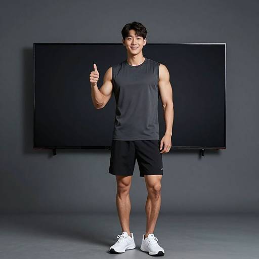 Korean Fitness Trainer TV Ad