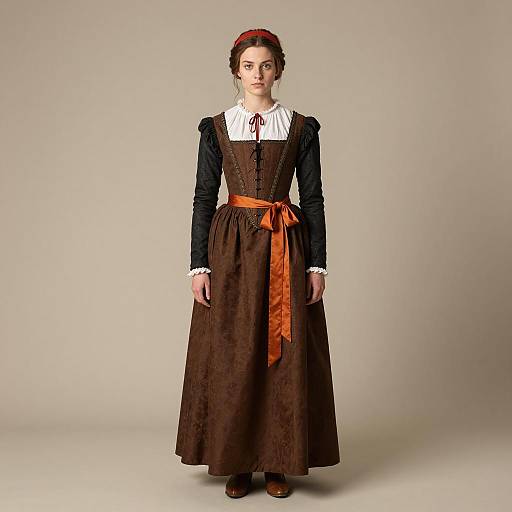 Elegant Renaissance Costume Photography of Woman