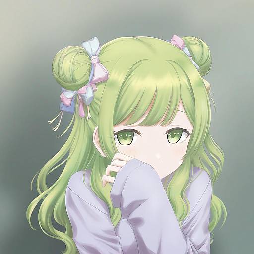 Illustration of Morinaka kazaki, nijisanji in the style of Wan'yan aguda