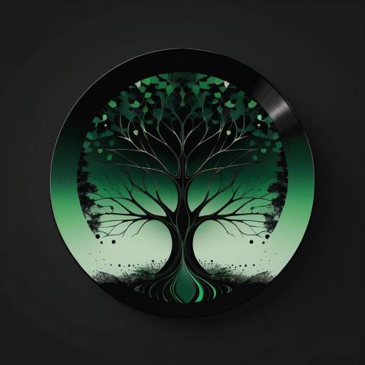 Minimalist Kawaii Spirit Vinyl Design