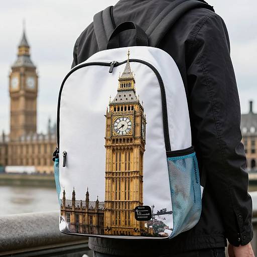 Big Ben Sprayground Bookbag Design