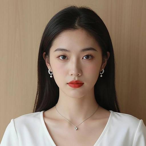 Elegant Non-Bridal Hairstyle Portrait