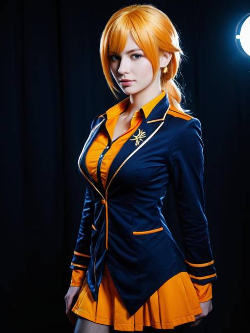 Cosplay Woman in Sena Costume