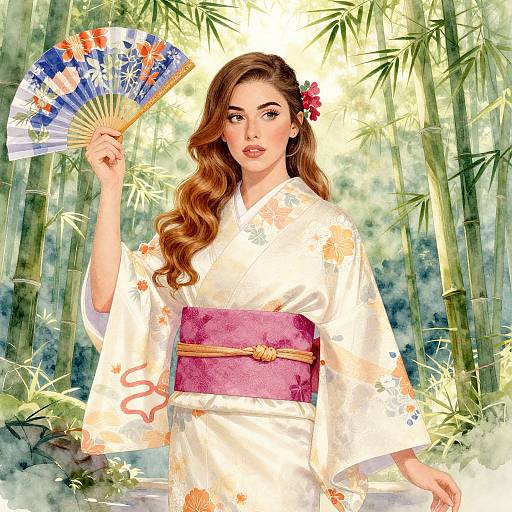 Madison Beer Inspired Asian Elegance