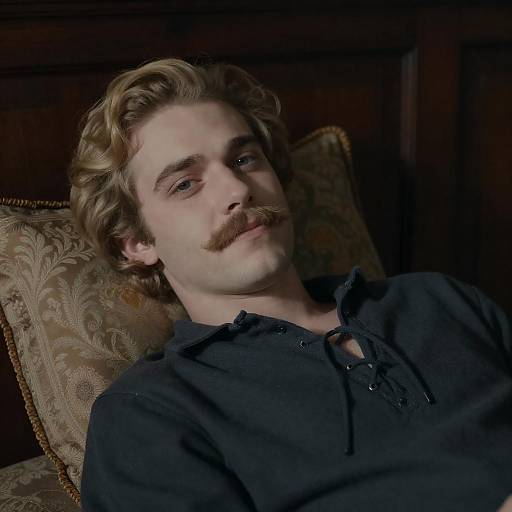 Portrait of a Young Man Relaxing