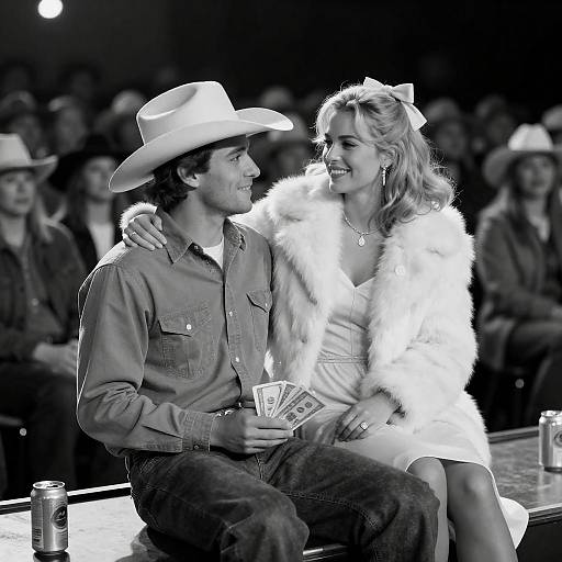 Stage Moments: A Timeless Duo