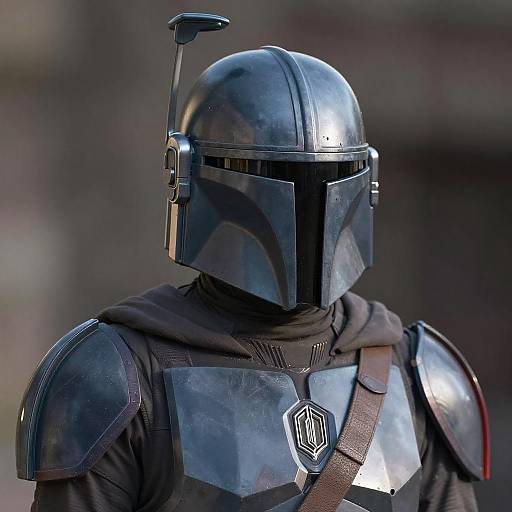 Intricate Mandalorian in High-Quality Render