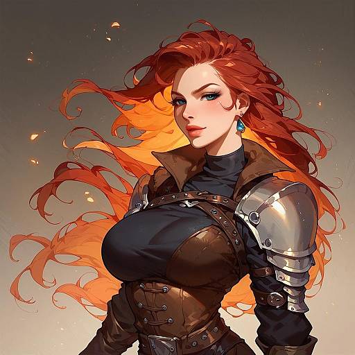 Red-Haired Rogue of Tribal Dungeon