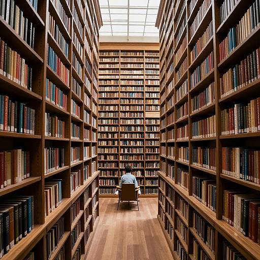 Mystical Enchanted Library Scene