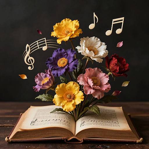 Symphony of Floral Colors