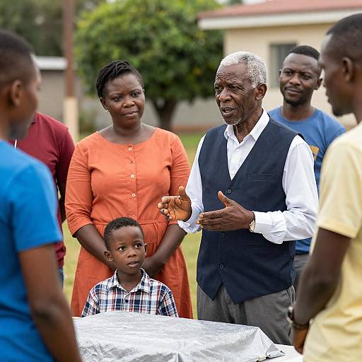 Vibrant Outdoor Gathering with Friends
