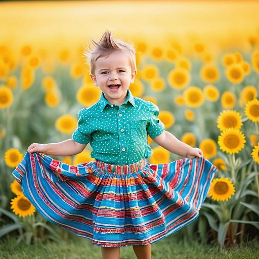 Playful Boy Photo Shoot in Sunny Field Playful Boy Photo Shoot in Sunny Field