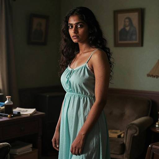 Cinematic Portrait of Indian Woman