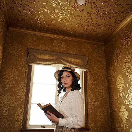 1920s Nostalgic Apartment Scene