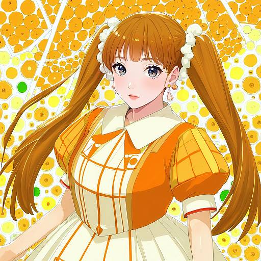 Illustration of Anjou naruko, ano hi mita hana no namae wo bokutachi wa mada shiranai. in the style of Misu kasumi